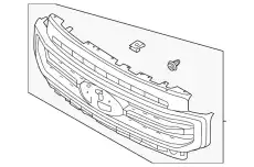 Решетка радиатора FORD LC3Z8200CA