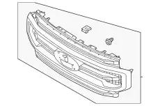 Решетка радиатора FORD LC3Z8200DA