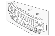 Решетка радиатора FORD LC3Z8200FA