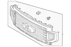 Решетка радиатора FORD LC3Z8200GA