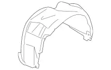 Подкрылок FORD JR3Z-16103-E