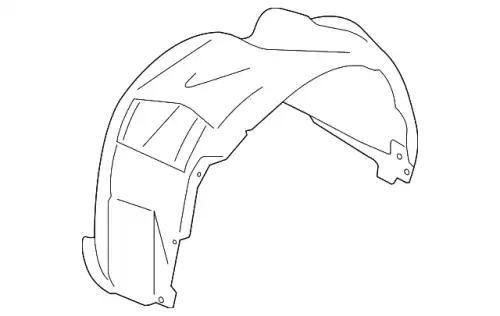 Подкрылок FORD JR3Z-16103-E