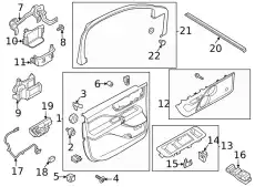 Ручка двери FORD LC5Z5422601AC