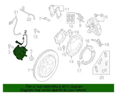 Ступица FORD KR3Z1104B