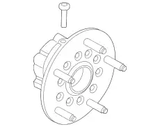 Ступица FORD LK4Z-1104-D