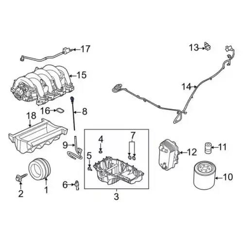 INDICATOR ASY - OIL LEVEL LC3Z6750A FORD