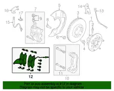 Тормозные колодки дисковые FORD CK4Z-2001-B