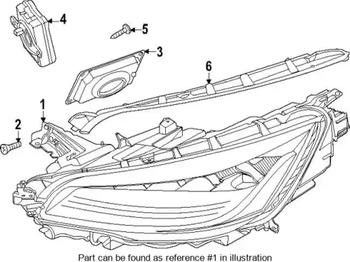 Фара FORD LC5Z-13008-P