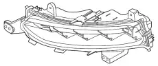 LAMP ASY - FOG - FRONT LJ7Z-15200-B FORD