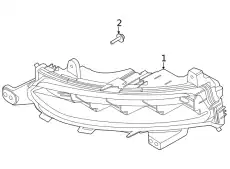 LAMP ASY - FOG - FRONT LJ7Z-15200-B FORD