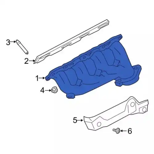 Коллектор выпускной FORD LC3Z9431B
