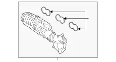 MANIFOLD ASY - INLET CM5Z9424D FORD