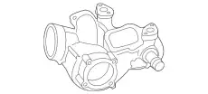 MANIFOLD ASY - INLET LC3Z9424C FORD