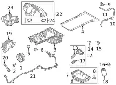 MANIFOLD ASY - INLET LC3Z9424C FORD