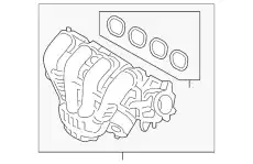MANIFOLD ASY - INLET LX6Z9424A FORD