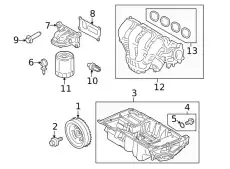 MANIFOLD ASY - INLET LX6Z9424A FORD