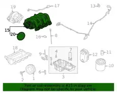 MANIFOLD ASY - INLET LC3Z9424A FORD