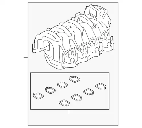 MANIFOLD ASY - INLET HC3Z9424G FORD