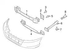 MEMBER - SIDE FLOOR LK4Z-6110008-B FORD