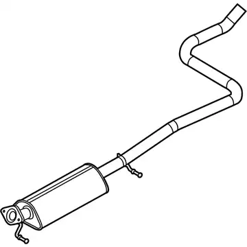 MUFFLER ASY - FRONT BA6Z5230F FORD