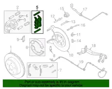 Тормозные колодки дисковые FORD BU2Z2V200C
