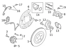 ROTOR ASY - BRAKE L1MZ-2C026-A FORD