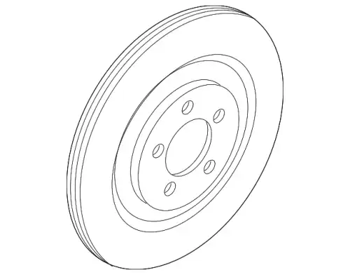 ROTOR ASY - BRAKE L1MZ-2C026-A FORD