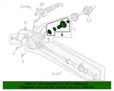SEAL ASY - OIL LK4Z4676A FORD