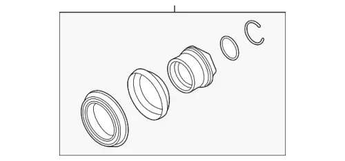 SEAL ASY - OIL L1MZ-4676-C FORD