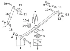 SHACKLE ASY AB3Z5776A FORD