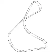 V-BELT CV6Z-8620-E FORD