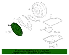 Маховик LC2Z-6375-A FORD