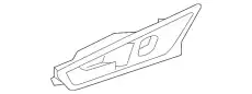 Ручка двери FORD HT4Z5822601AE
