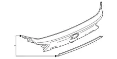 Ручка двери FORD KT4Z5843401B