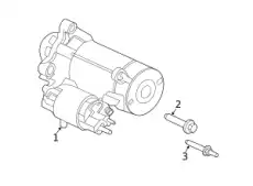 Стартер FORD LC3Z11002A