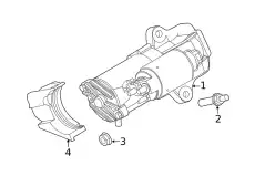 Стартер FORD JX6Z-11002-F