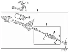 Рулевой наконечник GM 84421866