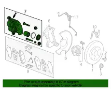 CALIPER 13529301 GM