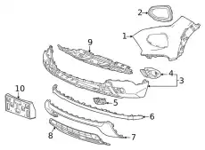 FASCIA 42755886 GM