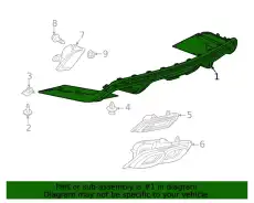 FASCIA 84843178 GM