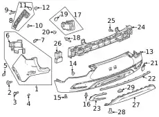 FASCIA 42745117 GM