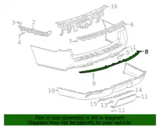 MOLDING 84371057 GM