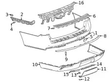 MOLDING 84371057 GM