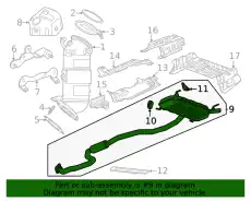 MUFFLER 84839122 GM