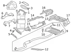 MUFFLER 84839122 GM