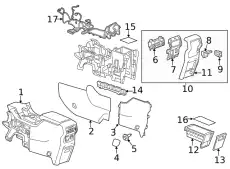 RECEPTACLE 84640950 GM