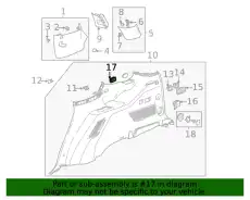 RECEPTACLE 13534567 GM