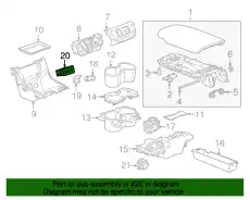 RECEPTACLE 84698809 GM