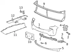 REINFORCEMENT 84834020 GM