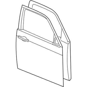 DOOR FRONT 5134 171AP CHRYSLER